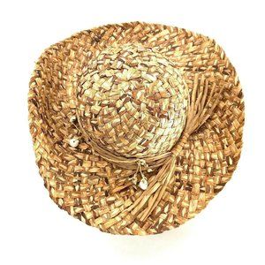 Vintage Street Smart Women's Straw Hat Beach Hat